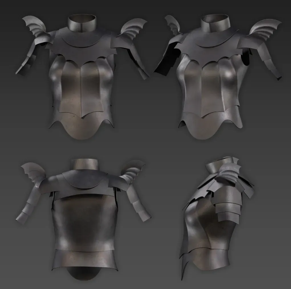 Dark Winged Armor