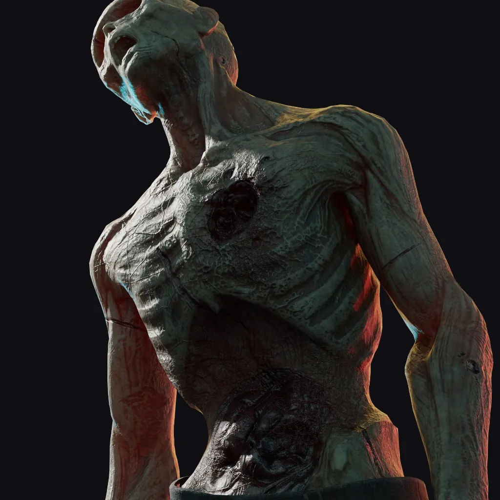 Zombie Torso Sculpt